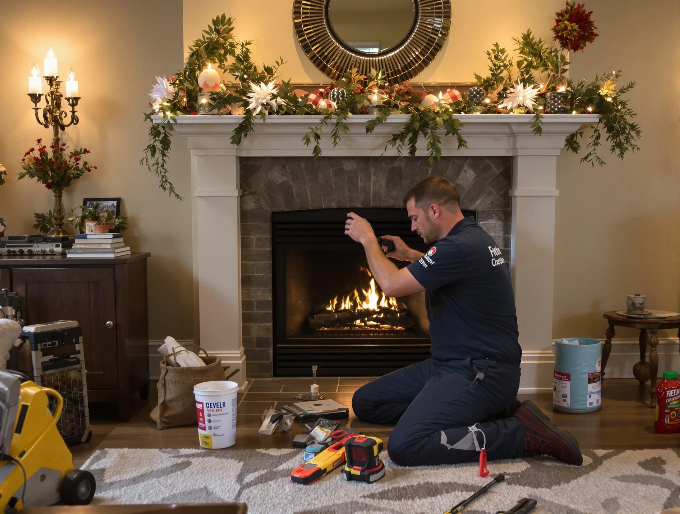 Cecil Chimney Sweep offering fireplace maintenance services in Cecil, PA