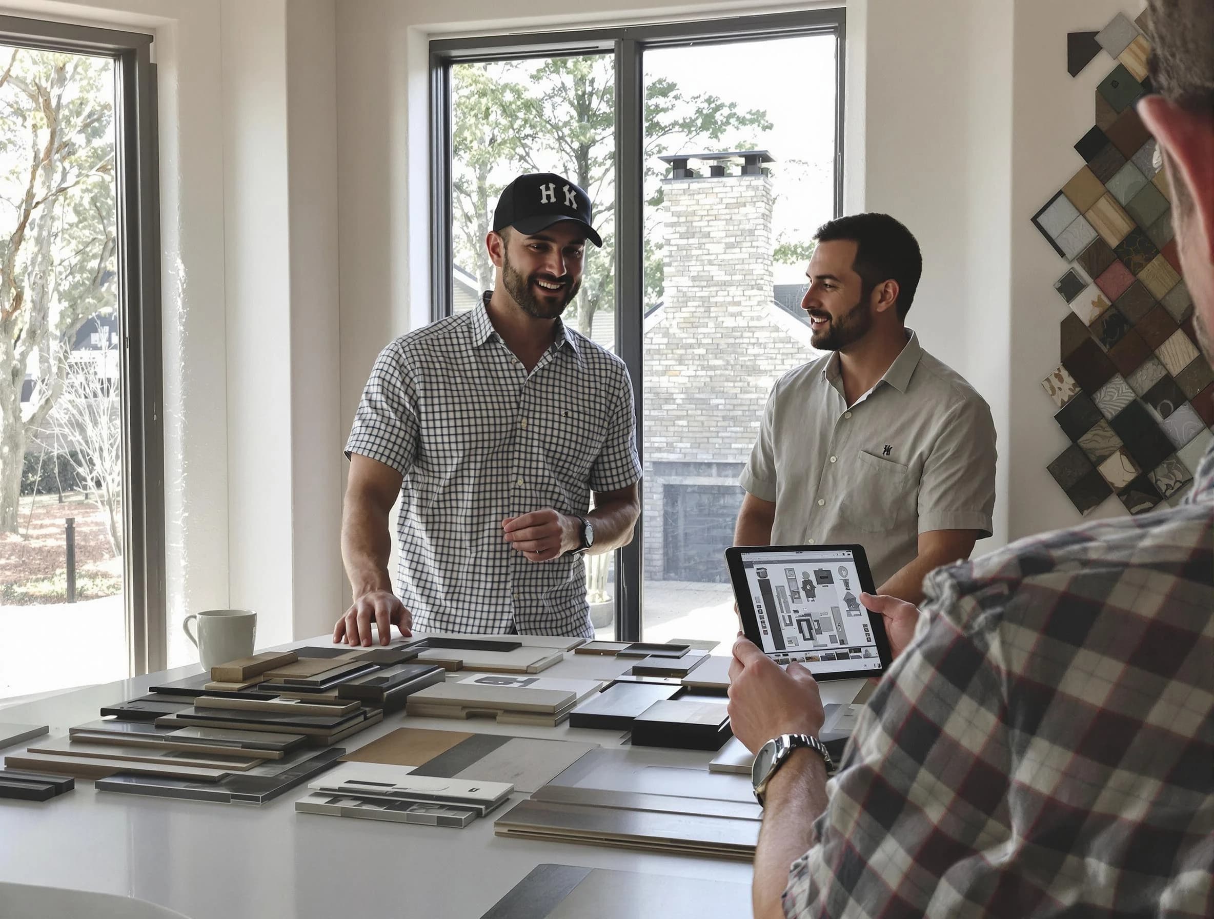 Cecil Chimney Sweep remodeling a chimney and fireplace in Cecil, PA