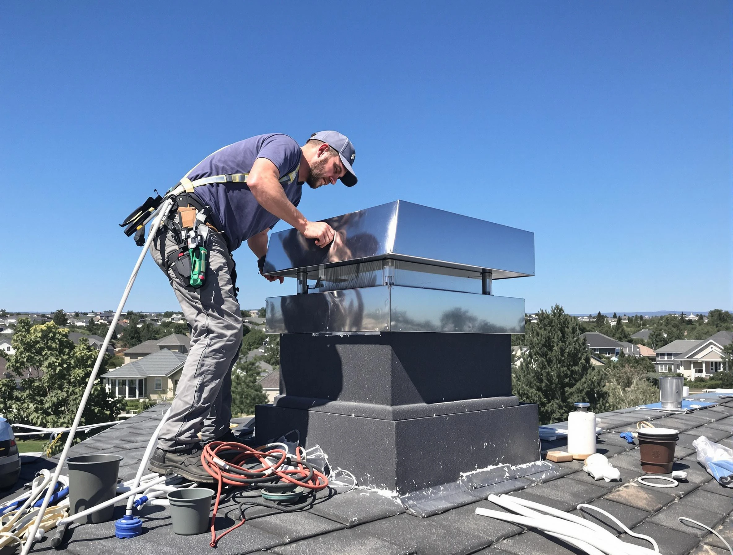 Chimney Cap Services in Cecil