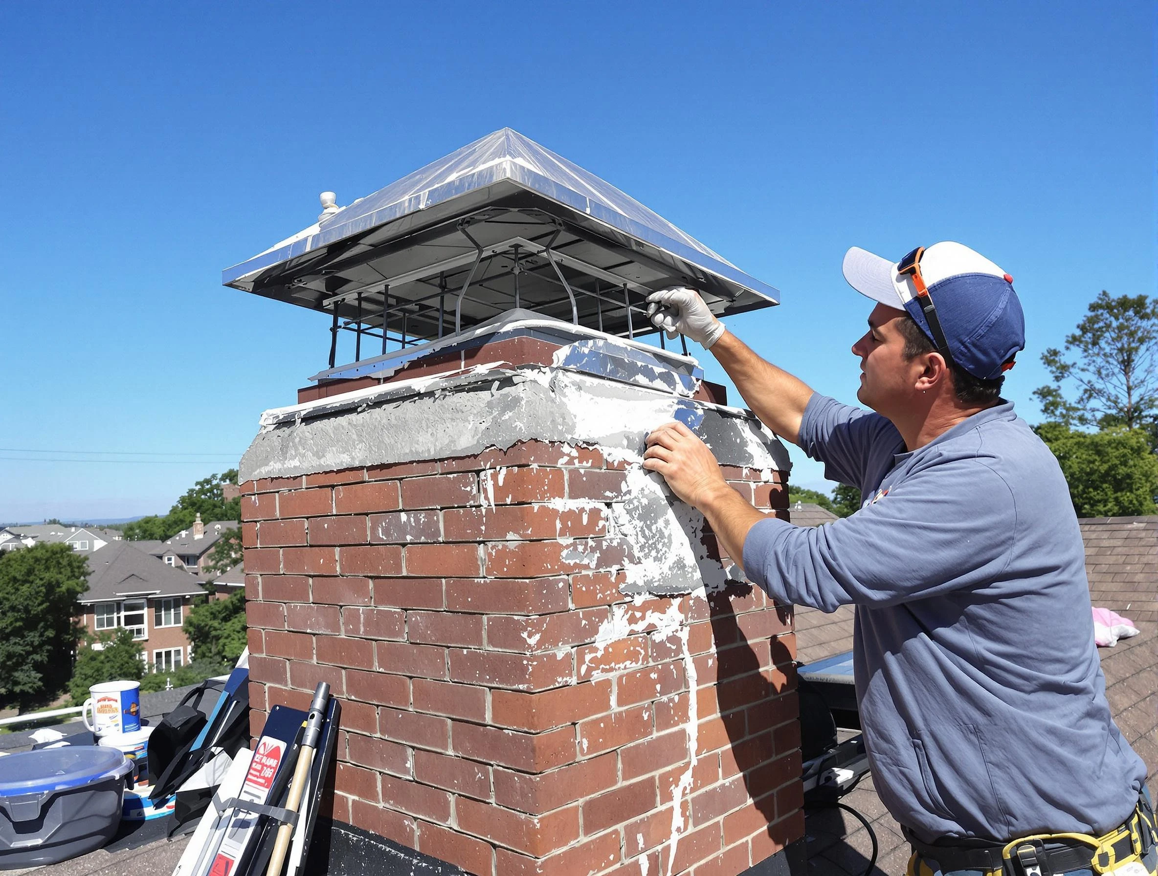 Chimney Crown Services in Cecil