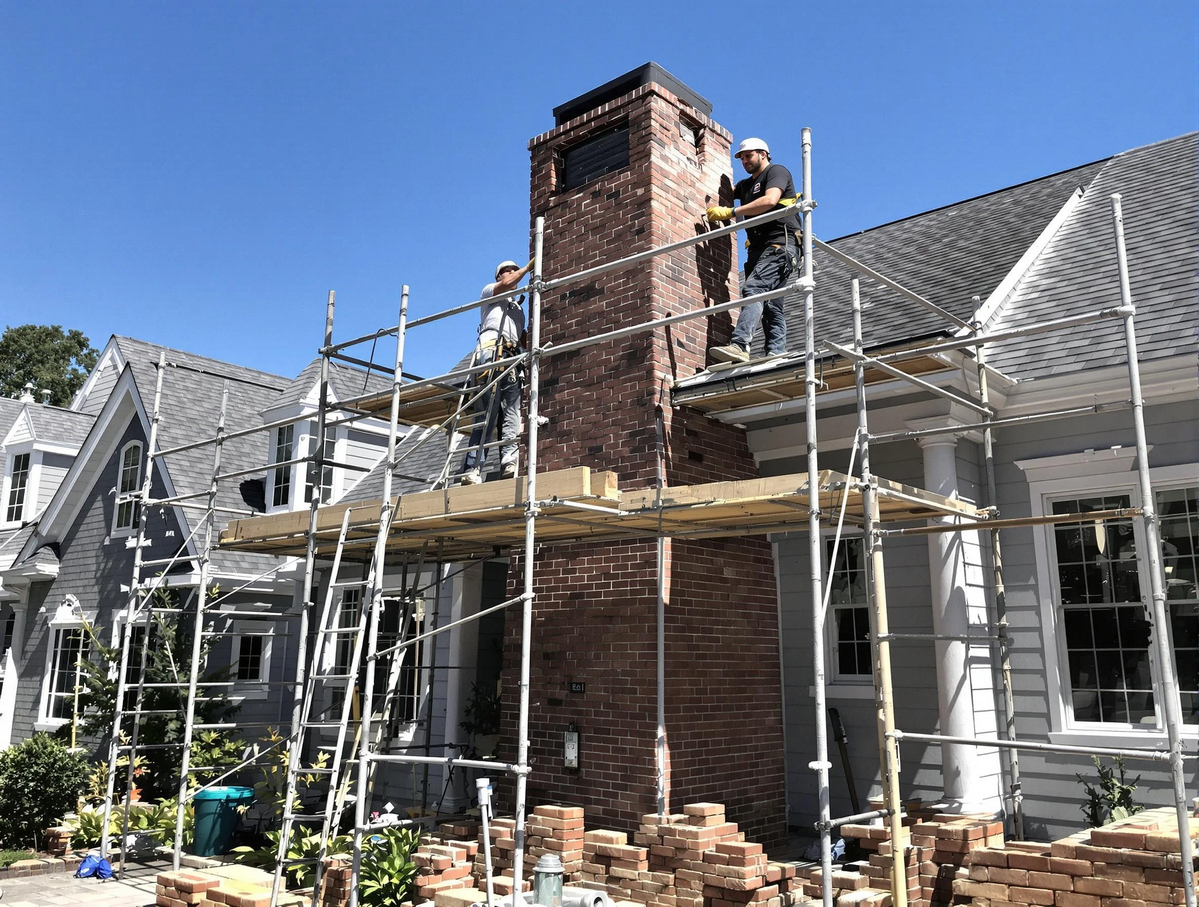 Chimney Rebuilding in Cecil
