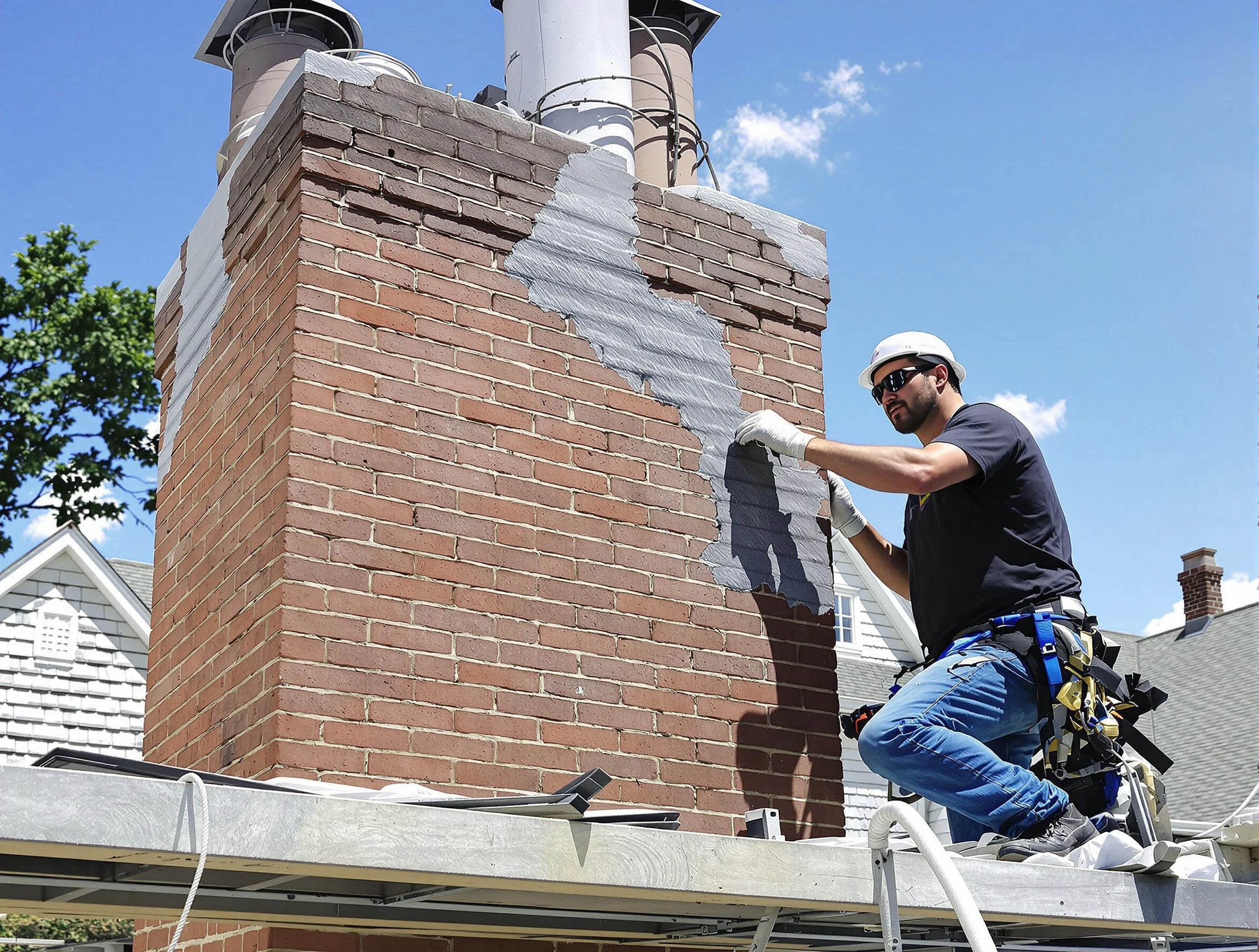 Chimney Restoration in Cecil
